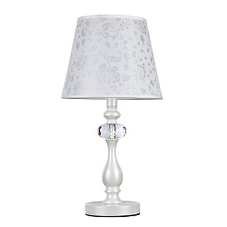 Настольная лампа декоративная Freya FR2306-TL-01-W в стиле Прованс. Коллекция Adelaide. Подходит для интерьера Для спальни 