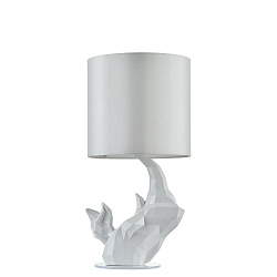 Настольная лампа декоративная Maytoni MOD470-TL-01-W в стиле Модерн. Коллекция Nashorn. Подходит для интерьера Для гостиной 
