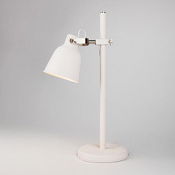 Настольная лампа Eurosvet 01031/1 белый в стиле Морской. Коллекция Projector. Подходит для интерьера Для офиса 
