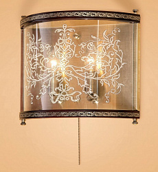 Накладной светильник Citilux CL408323 в стиле Замковый. Коллекция Версаль. Подходит для интерьера Для кухни 