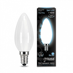 Лампа светодиодная Gauss 103201205 в стиле . Коллекция Filament Candle. Подходит для интерьера 