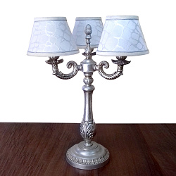 Настольная лампа Lamp2 A61 silver в стиле . Коллекция HENRY. Подходит для интерьера 