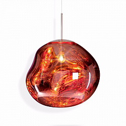 Подвесной светильник Tom Dixon Melt Copper в стиле . Коллекция Melt. Подходит для интерьера 