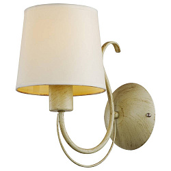 Бра Arte Lamp A9310AP-1WG в стиле Классический. Коллекция Orlean. Подходит для интерьера Для спальни 