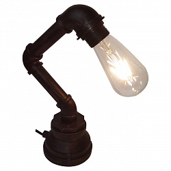Настольная лампа декоративная Lussole LOFT LSP-9985 в стиле Лофт. Коллекция Emma. Подходит для интерьера Для прихожей 