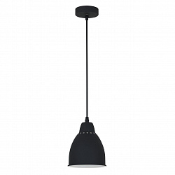 Подвесной светильник Arte Lamp A2054SP-1BK в стиле Лофт. Коллекция Braccio Black. Подходит для интерьера Для офиса 
