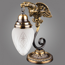 Настольная лампа декоративная Kemar LSA25/M/P в стиле Классический. Коллекция Ouro Black Bronze. Подходит для интерьера Для гостиной 