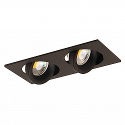 Встраиваемый светильник Donolux DL18412/02TSQ Black в стиле Современный. Коллекция DL18412. Подходит для интерьера Для прихожей 
