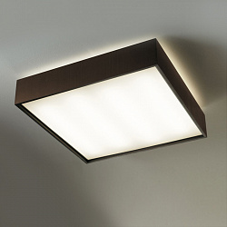 Потолочный светильник B.lux Vanlux Quadrat C60X60 Fluo Wenge в стиле . Коллекция Quadrat. Подходит для интерьера 