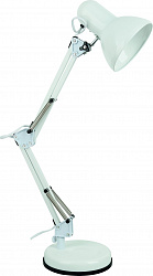 Настольная лампа офисная Arte Lamp A1330LT-1WH в стиле Хай-тек. Коллекция Junior. Подходит для интерьера Для офиса 