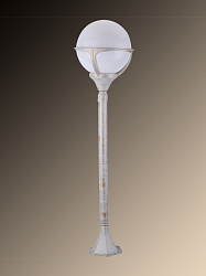 Наземный высокий светильник Arte Lamp A1496PA-1WG в стиле Классический. Коллекция Monaco. Подходит для интерьера 