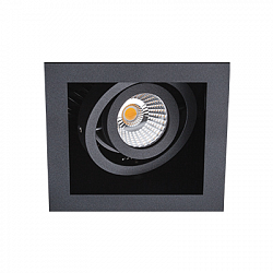 Встраиваемый светильник Italline DL 3014 black в стиле Современный. Коллекция DL 30. Подходит для интерьера 