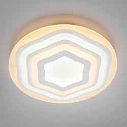 Потолочный светильник Eurosvet 90117/1 в стиле Модерн. Коллекция Siluet. Подходит для интерьера Для гостиной 