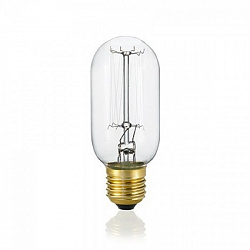 Лампа накаливания Ideal Lux LAMPADINA DECO E27 25W BOMB в стиле . Коллекция LAMPADINA. Подходит для интерьера 