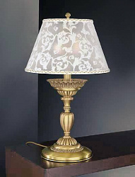 Настольная лампа Reccagni Angelo P 8270 G в стиле Классический. Коллекция rosa 8270. Подходит для интерьера Для гостиной 