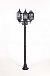 Уличный наземный светильник Oasis Light 64808S B BL в стиле Классический. Коллекция LONDON. Подходит для интерьера 