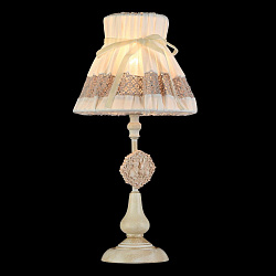 Настольная лампа декоративная Maytoni ARM555-11-W в стиле Прованс. Коллекция Bunny. Подходит для интерьера Для спальни 