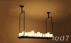 Светильник LED7 MOSCOW Kevin Reilly Altar Ceiling: длина 95 см в стиле . Коллекция . Подходит для интерьера 