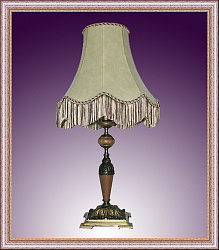 Настольная лампа Эпицентр ННБ21-60-052 Тоскана/патина/аб. в стиле Классический. Коллекция Тоскана. Подходит для интерьера 