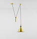 Подвесной светильник Roll & Hill - Shape Up Pendant Cone Gold