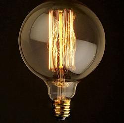 Лампа накаливания Loft It G12540-67735 в стиле Лофт. Коллекция Эдисон. Подходит для интерьера 