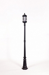 Уличный наземный светильник Oasis Light 81209 BL в стиле кованый Классический. Коллекция BARSELONA. Подходит для интерьера 