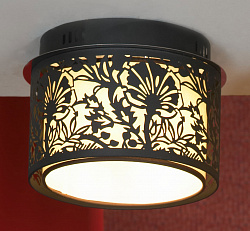 Накладной светильник Lussole LSF-2377-04 в стиле Прованс. Коллекция Vetere. Подходит для интерьера Для гостиной 