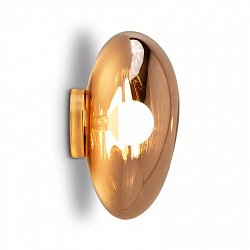 Светильник настенно-потолочный Tom Dixon Melt Surface Copper в стиле яркое и цветное Современный. Коллекция Melt. Подходит для интерьера 