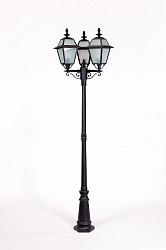 Уличный наземный светильник Oasis Light 91109 L B в стиле Классический. Коллекция FARO FROST L. Подходит для интерьера 