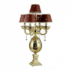 Настольная лампа Sarri 223507/5L в стиле . Коллекция BIJOUX GOLD. Подходит для интерьера 