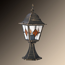 Наземный низкий светильник Arte Lamp A1014FN-1BN в стиле Классический. Коллекция Berlin. Подходит для интерьера 