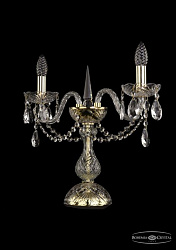 Настольная лампа Bohemia Ivele 1402L/2/141-39/G в стиле . Коллекция 1402L. Подходит для интерьера 