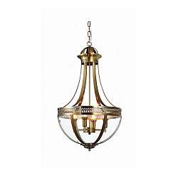 Подвесной светильник DeLight Collection KM0287P-4 antique brass в стиле . Коллекция Capitol. Подходит для интерьера 