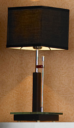 Настольная лампа декоративная Lussole LSF-2574-01 в стиле Прованс. Коллекция Montone. Подходит для интерьера Для спальни 