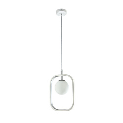 Подвесной светильник Maytoni MOD431-PL-01-WS в стиле Хай-тек. Коллекция Avola Silver. Подходит для интерьера Для кухни 