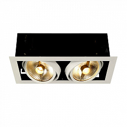 Встраиваемый светильник SLV 115551 в стиле Современный. Коллекция Kadux ES111 White. Подходит для интерьера Для магазина 