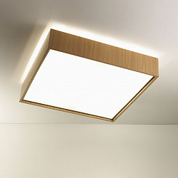 Потолочный светильник B.lux Vanlux Quadrat C60X60 Fluo Oak в стиле . Коллекция Quadrat. Подходит для интерьера 