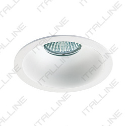 Встраиваемый светильник Italline 163311 white в стиле Современный. Коллекция IL163. Подходит для интерьера 