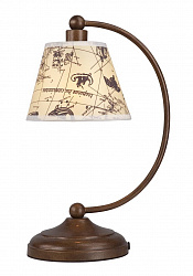 Настольная лампа Favourite 1393-1T в стиле Прованс. Коллекция Giro. Подходит для интерьера Для спальни 