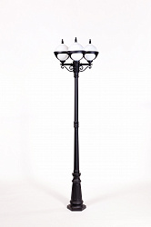 Уличный наземный светильник Oasis Light 88409B opal в стиле Классический. Коллекция VENA OPAL. Подходит для интерьера 
