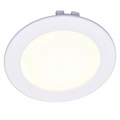 Встраиваемый светильник Arte Lamp A7012PL-1WH в стиле Современный. Коллекция Riflessione. Подходит для интерьера Для кухни 
