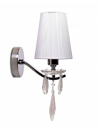 Настенный светильник Lumina Deco LDW 1726-1 CHR в стиле Классический. Коллекция ALESSIA. Подходит для интерьера 