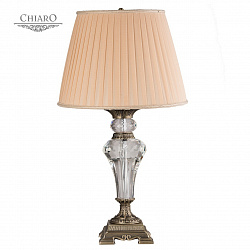 Настольная лампа декоративная Chiaro 619030401 в стиле Классический. Коллекция Оделия. Подходит для интерьера Для гостиной 