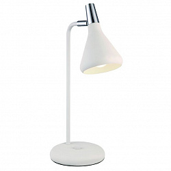 Настольная лампа офисная Arte Lamp A9154LT-1WH в стиле Современный. Коллекция 73. Подходит для интерьера Для кухни 