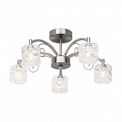 Потолочная люстра Silver Light 123.54.5 в стиле Современный. Коллекция Lille. Подходит для интерьера Для спальни 