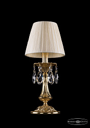 Настольная лампа Bohemia Ivele 1702L/1-30/G/SH33-160 в стиле Классический. Коллекция 7001 Gold. Подходит для интерьера Для гостиной 