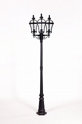 Уличный наземный светильник Oasis Light 95209L B Bl в стиле Классический. Коллекция ROME L. Подходит для интерьера 