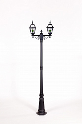 Уличный наземный светильник Oasis Light 91109 А lgG Bl в стиле Классический. Коллекция FARO LEAD GLASS. Подходит для интерьера 