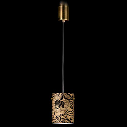 Подвесной светильник Lamp di Volpato Patrizia LP-482/S1 oro nero в стиле . Коллекция Pizzo. Подходит для интерьера 