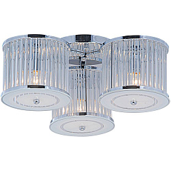 Потолочная люстра Arte Lamp A8240PL-3CC в стиле Хай-тек. Коллекция Glassy. Подходит для интерьера Для прихожей 